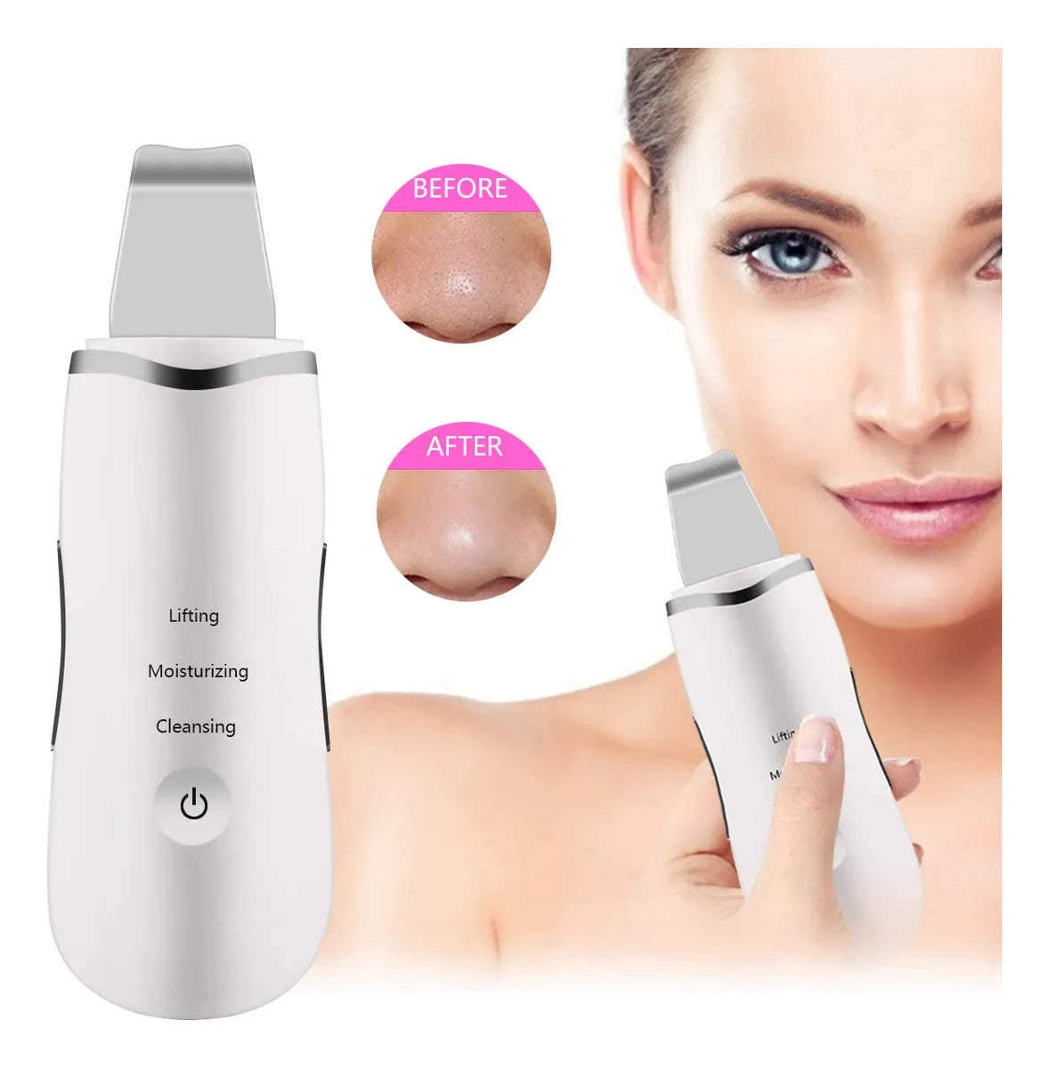 Peeling Facial Vibración Pro — Elimina Impurezas y Renueva Tu Piel en Minutos